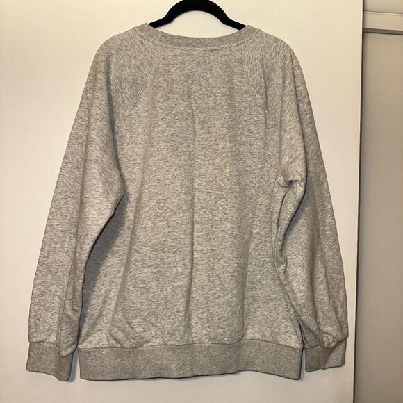 Stoney Clover Lane Target Large Light Gray Colorful Graphic Crew Sweatshirt EUC - Picture 6 of 11